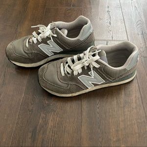 New Balance grey 574 shoes